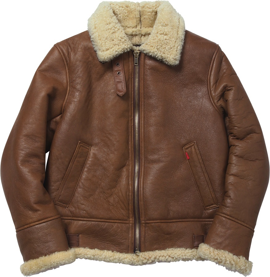 Supreme/Schott® B-3 Shearling Jacket view 5